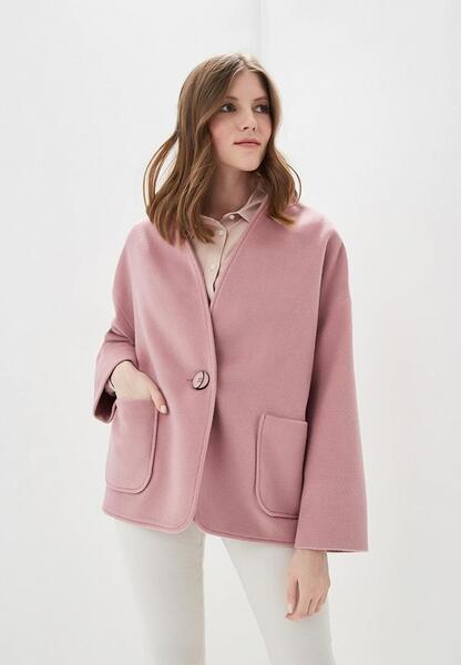 Укороченное модное пальто женское