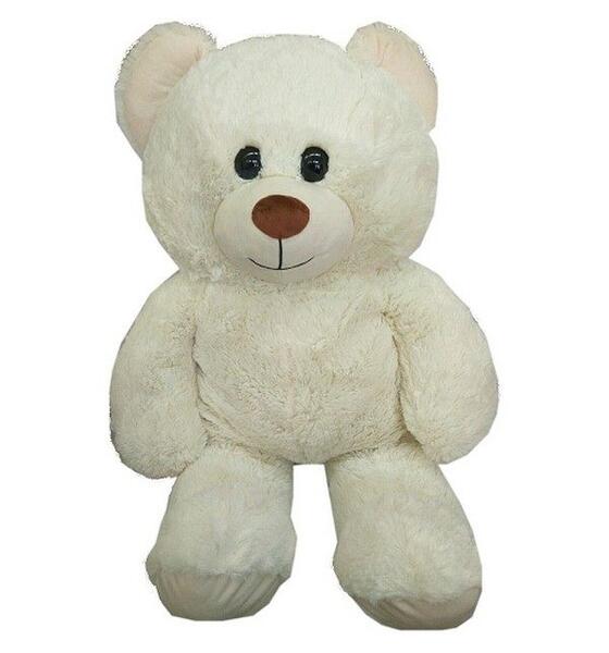 Мягкая игрушка СмолТойс Медвежонок 70 см цвет: белый 9004453