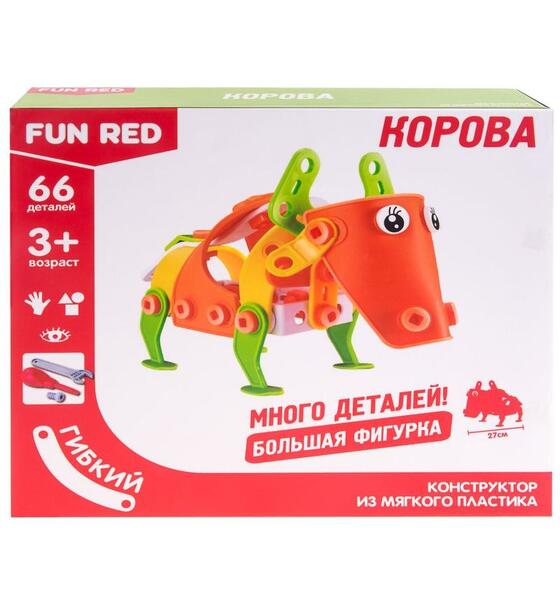 Конструктор Fun Red Корова, (66 дет.) 10011687