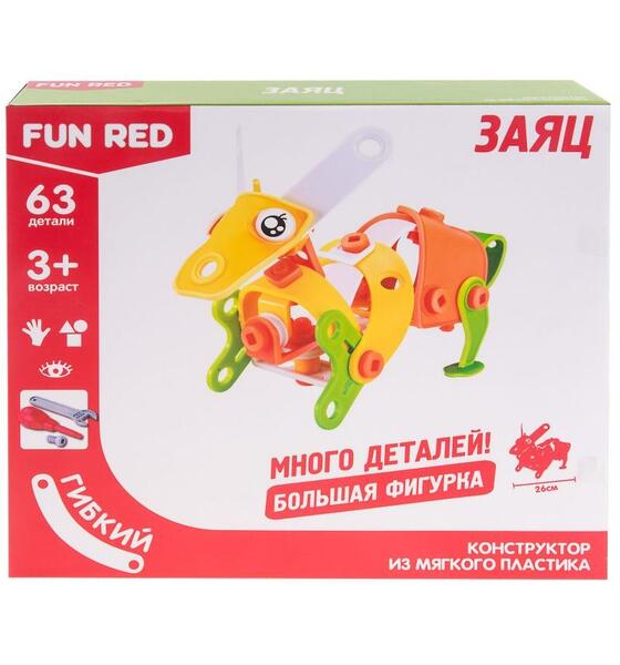 Конструктор Fun Red Заяц, (63 дет.) 10011684