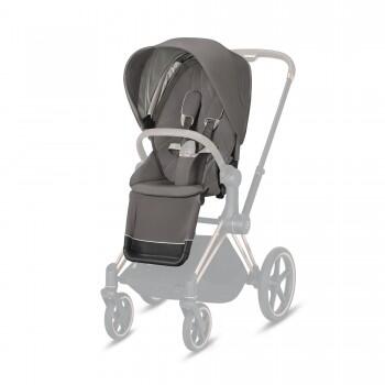 Набор чехлов прогулочного блока для коляски Priam III Soho Grey, серый Cybex 630951