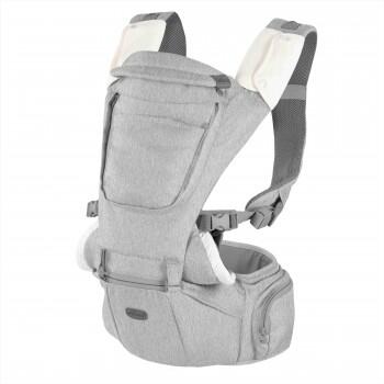 Переноска-трансформер Hip Seat Carrier Titanium, серый Chicco 624193