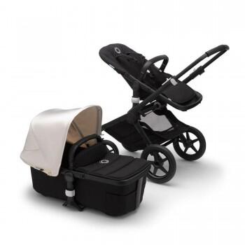 Коляска 2 в 1 Fox 2 Black/Black White, черный/черный-белый Bugaboo 625249