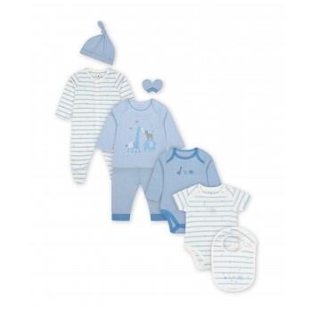 Комплект из 8 предметов, голубой MOTHERCARE 618023