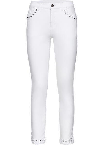 Брюки Skinny 7/8 bonprix 264941537