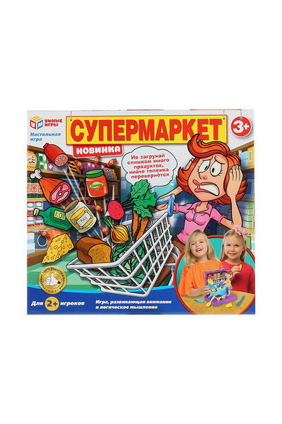 Настольная игра "Супермаркет" Играем вместе 12438610