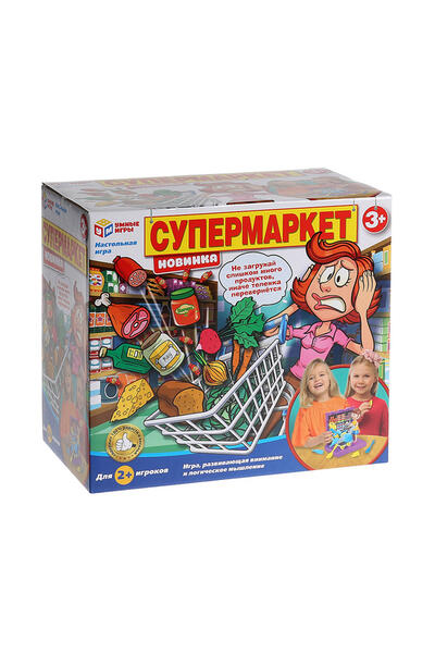 Настольная игра "Супермаркет" Играем вместе 12438610