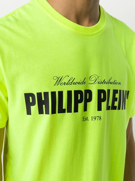 футболка с логотипом PHILIPP PLEIN 14673519888876
