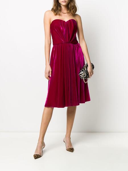 коктейльное платье со сборками Dolce&Gabbana 149652195250