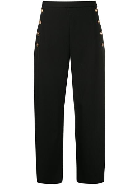 укороченные брюки широкого кроя Versace 153557005248
