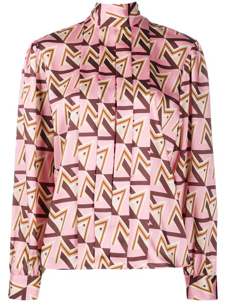 блузка с геометричным принтом MSGM 156737915252