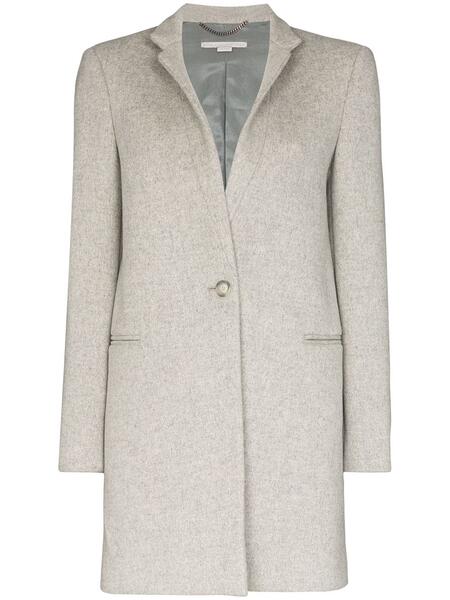 однобортное пальто Stella Mccartney 146405205252