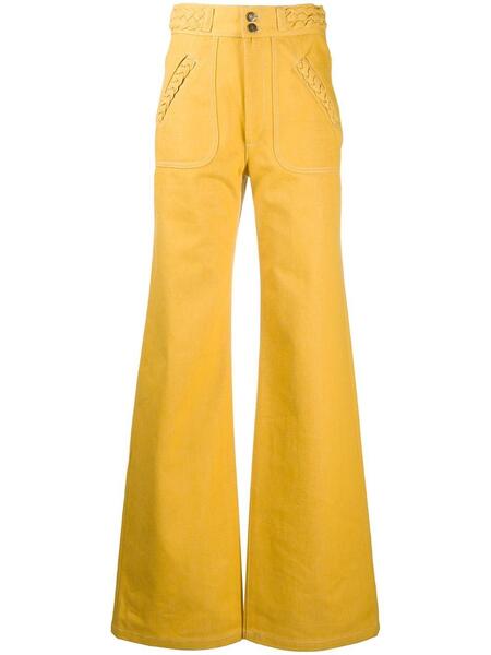 брюки широкого кроя с плетением Marc by Marc Jacobs 1547267352