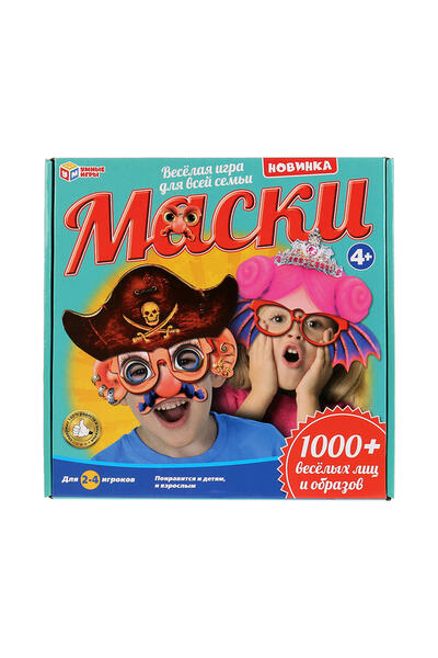 Настольная игра Маски Играем вместе 12438680