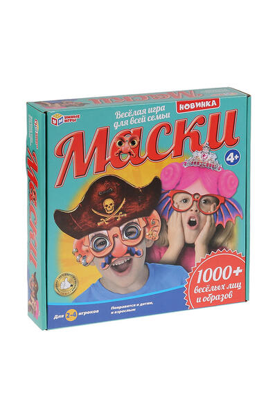 Настольная игра Маски Играем вместе 12438680