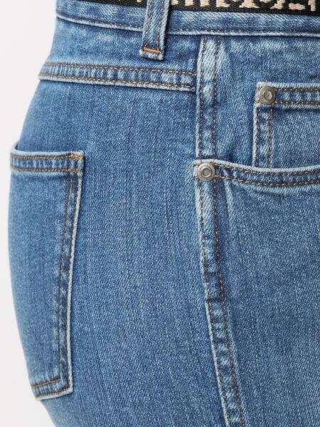 джинсы кроя слим с логотипом Stella Mccartney 163243955055