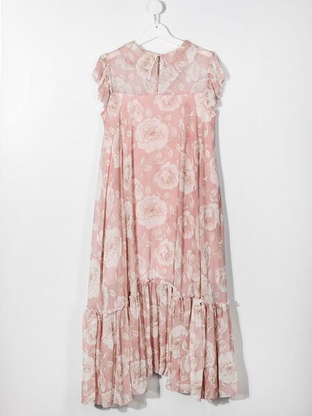ярусное платье с цветочным принтом Monnalisa 1552228883