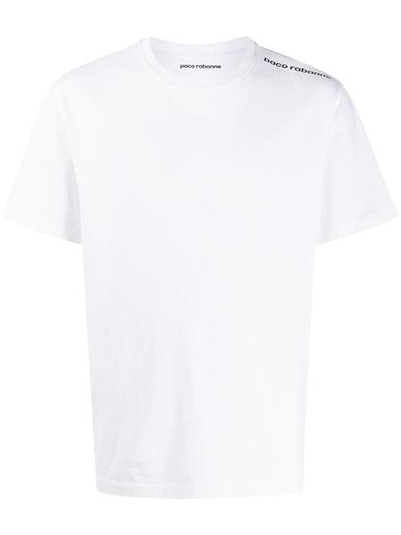 футболка с короткими рукавами и логотипом Paco Rabanne 1483974977