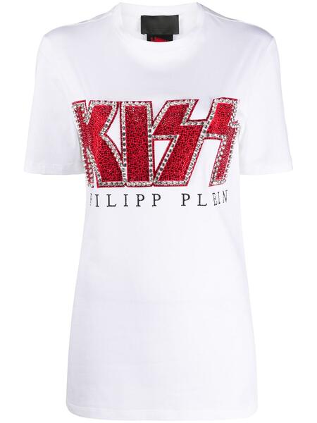 декорированная футболка Kiss PHILIPP PLEIN 1534835776