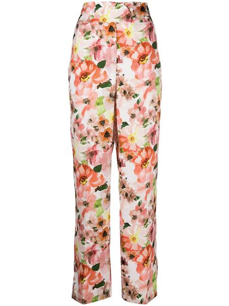 расклешенные брюки с цветочным принтом Patrizia Pepe 160757665252