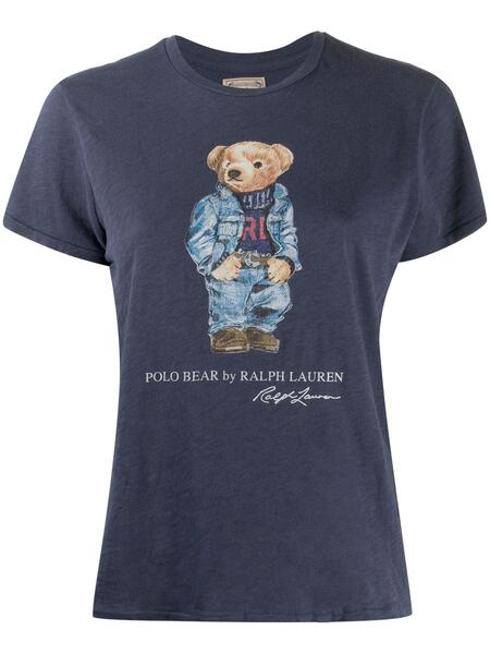 футболка с принтом Polo Bear Polo Ralph Lauren 15845401888883