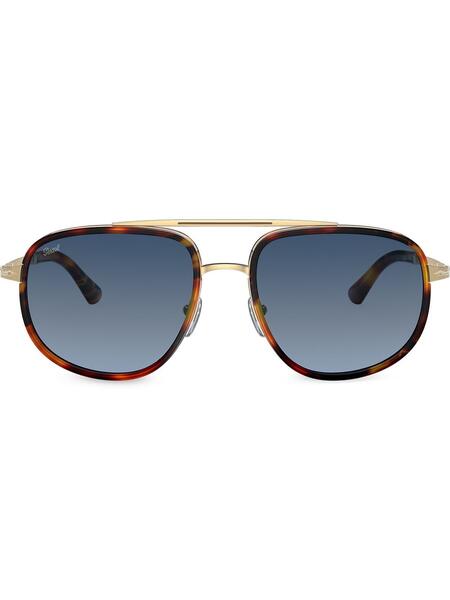 солнцезащитные очки-авиаторы черепаховой расцветки Persol 148094885354