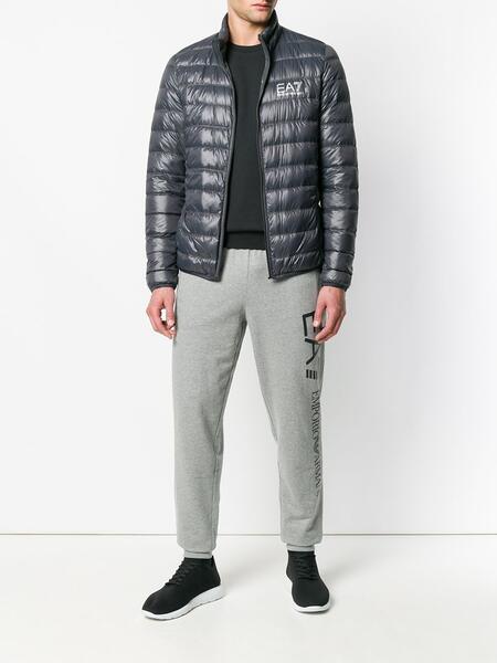 пуховик на молнии EA7 EMPORIO ARMANI 1308450883