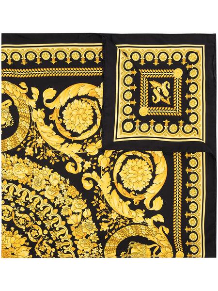 Silk Foulard Signature Scarf Versace 12572467636363633263