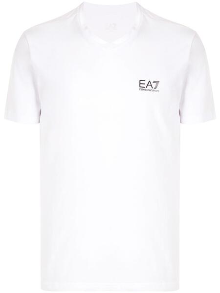 футболка с V-образным вырезом EA7 EMPORIO ARMANI 14355867888876