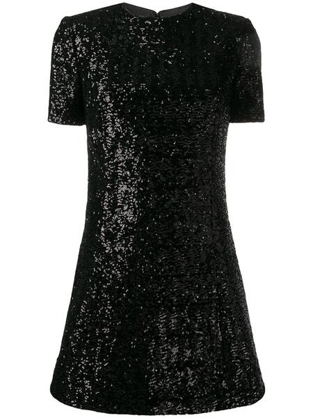 платье с пайетками Yves Saint Laurent 143580015156