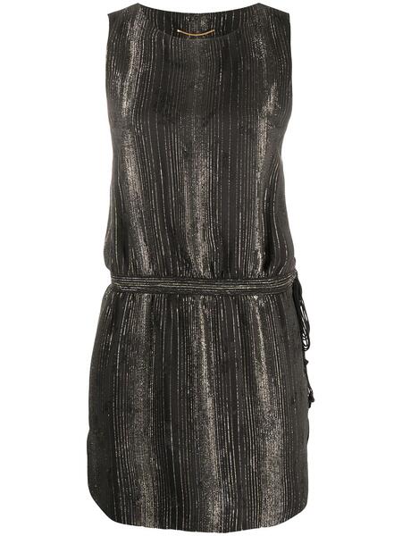 платье мини в полоску Yves Saint Laurent 153121945156