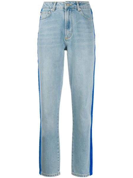 джинсы Tara с бархатными лампасами Fiorucci 144663215052