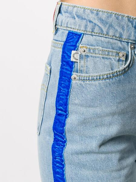 джинсы Tara с бархатными лампасами Fiorucci 144663215052