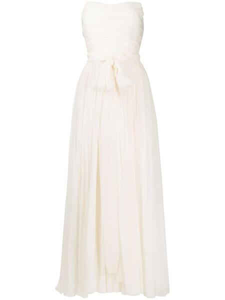 платье со сборками без бретелей Dolce&Gabbana 155116955252