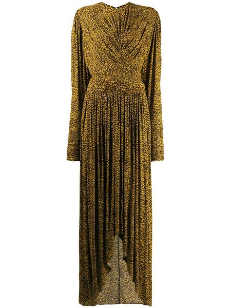 длинное платье с драпировкой Isabel Marant 142765435152