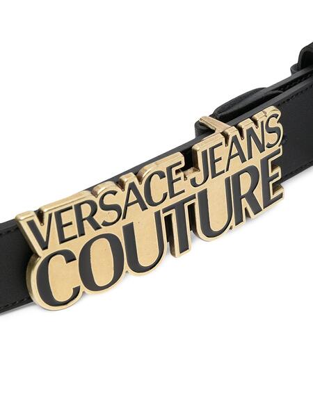 ремень с гравированным логотипом Versace Jeans Couture 163671875653