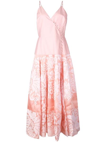 платье миди из ткани дамаск с запахом Rosie Assoulin 1361286652