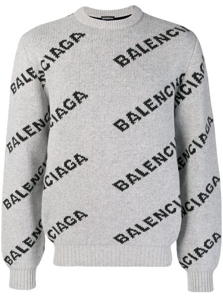 свитер с логотипами Balenciaga 131213298876