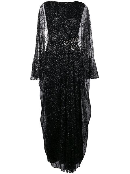длинное платье из тюля с эффектом металлик TALBOT RUNHOF 132550915154