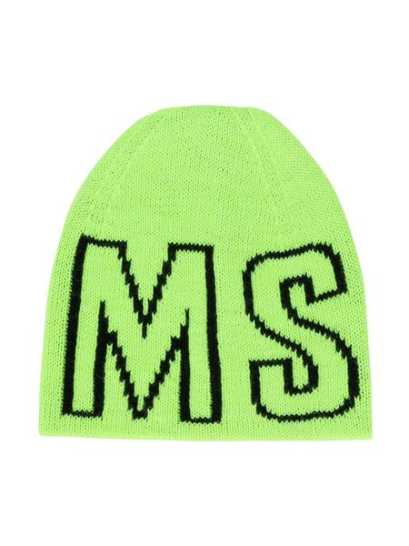 шапка бини с логотипом Msgm Kids 156003285354326363