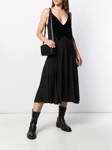 расклешенное платье-комбинация Givenchy 142483745154