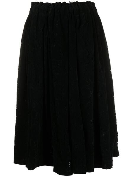 юбка А-силуэта с завышенной талией Comme des Garcons 1587094677