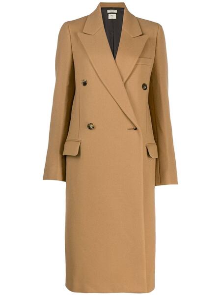 классическое двубортное пальто Bottega Veneta 141417835250