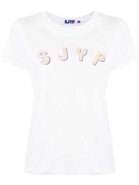 футболка с короткими рукавами и логотипом SJYP 1536409377