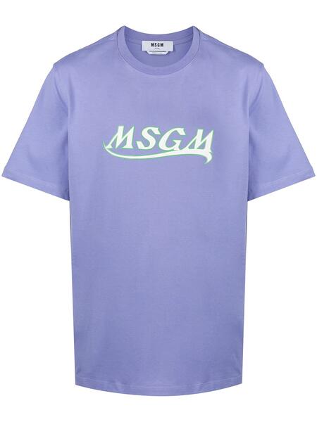 футболка с логотипом MSGM 1615361476