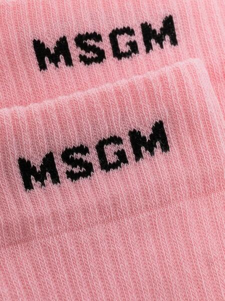 трикотажные носки с логотипом MSGM 161560277983