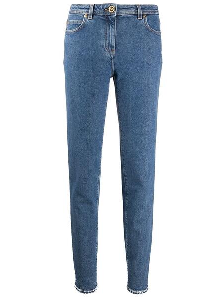 джинсы прямого кроя Versace 148436235057