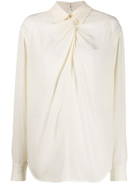 блузка с драпировкой Victoria Beckham 146148454948