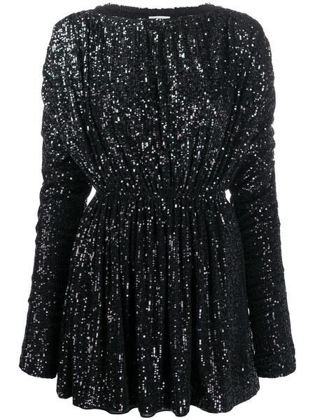 платье мини с пайетками Yves Saint Laurent 1490337577