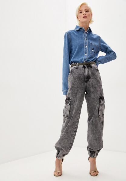 Рубашка джинсовая Chiara Ferragni Collection CH057EWKIHN8INS